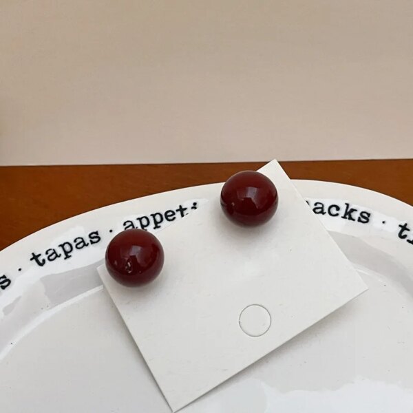 boucle d oreille perle à tige de perle en argent 925 pour femmes et filles, bijoux de fête en surbrillance brillante