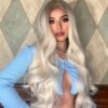 perruque cheveux naturels Ombre Couleur Synthétique