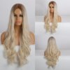 perruque cheveux naturels Ombre Couleur Synthétique