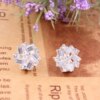 boucle d oreille perle en Strass et Perle Simulée pour Femme, Bijoux Mignons à réinitialisation