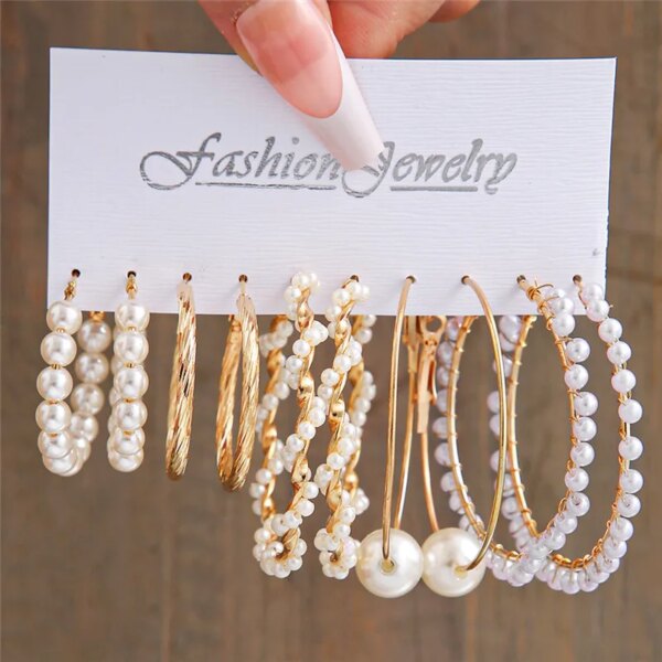 boucle d oreille perle créoles torsadées en perles pour femmes, boucles d'oreilles pendantes en métal papillon