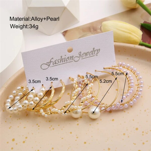 boucle d oreille perle créoles torsadées en perles pour femmes, boucles d'oreilles pendantes en métal papillon