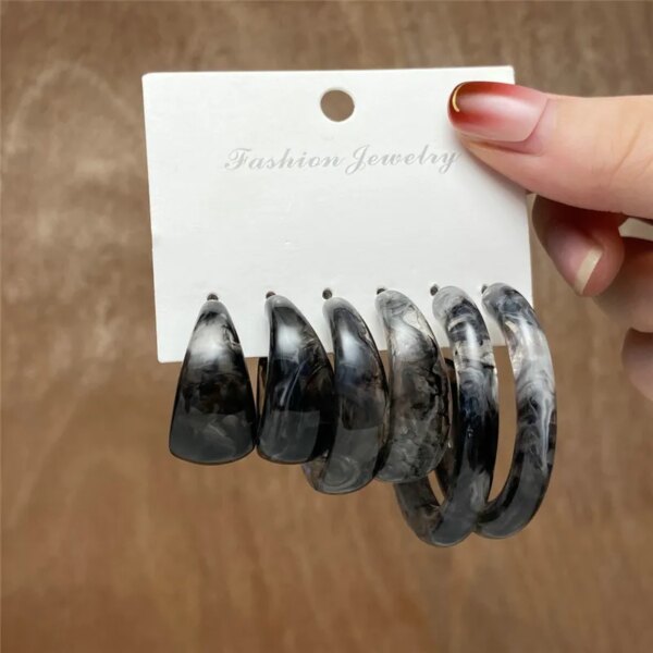 boucle d oreille perle créoles torsadées en perles pour femmes, boucles d'oreilles pendantes en métal papillon