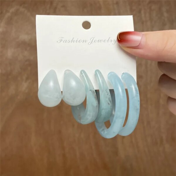 boucle d oreille perle créoles torsadées en perles pour femmes, boucles d'oreilles pendantes en métal papillon