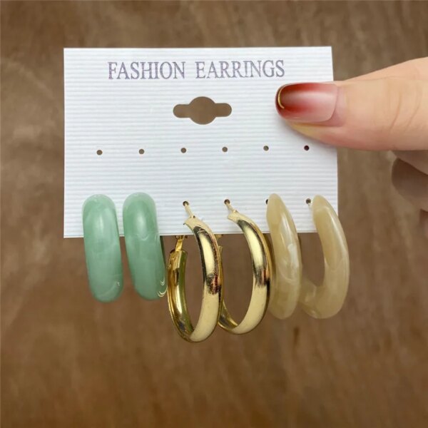 boucle d oreille perle créoles torsadées en perles pour femmes, boucles d'oreilles pendantes en métal papillon
