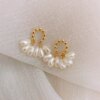 boucle d oreille perle baroques de corée du sud, pendentifs de personnalité polyvalents