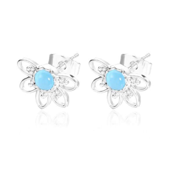 boucle d oreille perle en Imitation de perles pour femmes, bijoux en cristal, flocon de neige