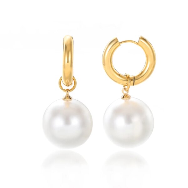 72143-b79566.jpg boucle d oreille perle en Imitation de perles pour femmes, bijoux en cristal, flocon de neige