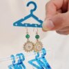 porte boucle d oreille , Porte-Manteau de Type Suspendu T1, Présentoir de Boucles d'Oreilles