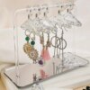 porte boucle d oreille , Porte-Manteau de Type Suspendu T1, Présentoir de Boucles d'Oreilles