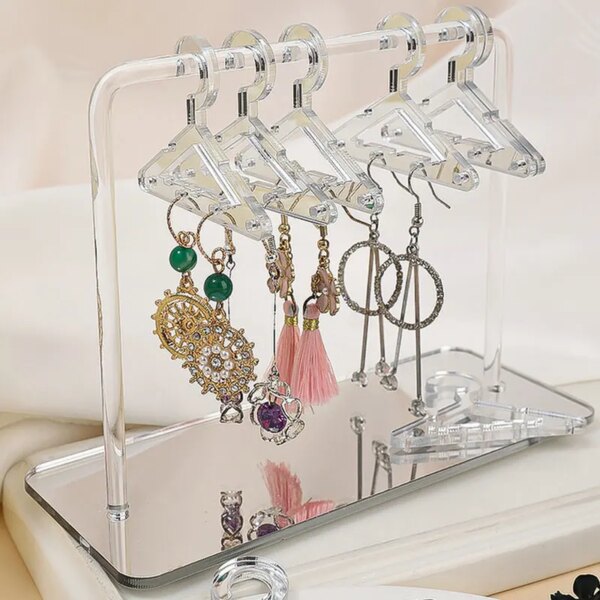 porte boucle d oreille , Porte-Manteau de Type Suspendu T1, Présentoir de Boucles d'Oreilles