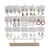 porte boucle d oreille , Présentoir à Bijoux en Métal pour Boucles d'Oreilles