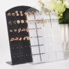 porte boucle d oreille Présentoir Portable pour bijoux, 48/72 trous, présentoir pour boucles d'oreilles