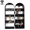 porte boucle d oreille 2/3/4 ventilateurs, écran pliant, boucles d'oreilles transparentes