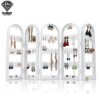 porte boucle d oreille 2/3/4 ventilateurs, écran pliant, boucles d'oreilles transparentes
