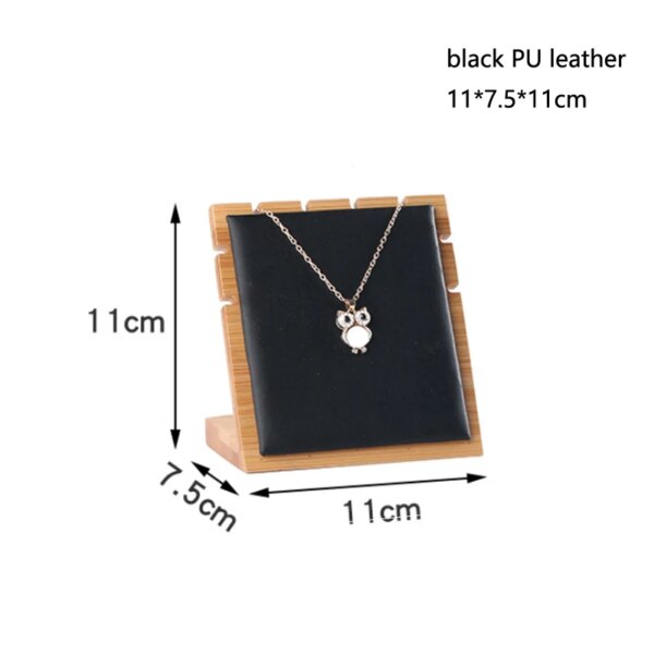 porte boucle d oreille 4 styles S/M/L bambou pendentif collier présentoir