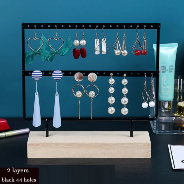 porte boucle d oreille Top 88/110/144 trous support pour boucles d'oreilles pendentif Bracelets