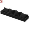 porte boucle d oreille Porte-bijoux en bois de la série Black Velvet, porte-bijoux, collier, support