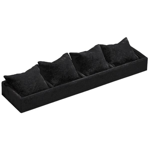 porte boucle d oreille Porte-bijoux en bois de la série Black Velvet, porte-bijoux, collier, support