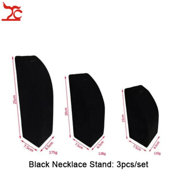 porte boucle d oreille Porte-bijoux en bois de la série Black Velvet, porte-bijoux, collier, support