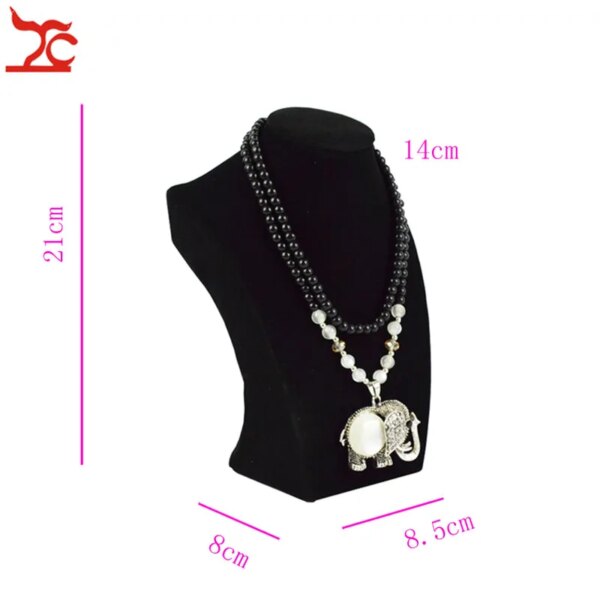 porte boucle d oreille Porte-bijoux en bois de la série Black Velvet, porte-bijoux, collier, support