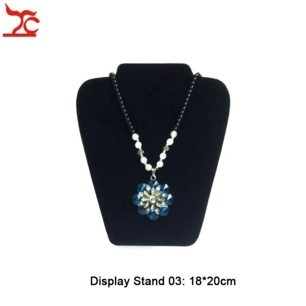 porte boucle d oreille Porte-bijoux en bois de la série Black Velvet, porte-bijoux, collier, support