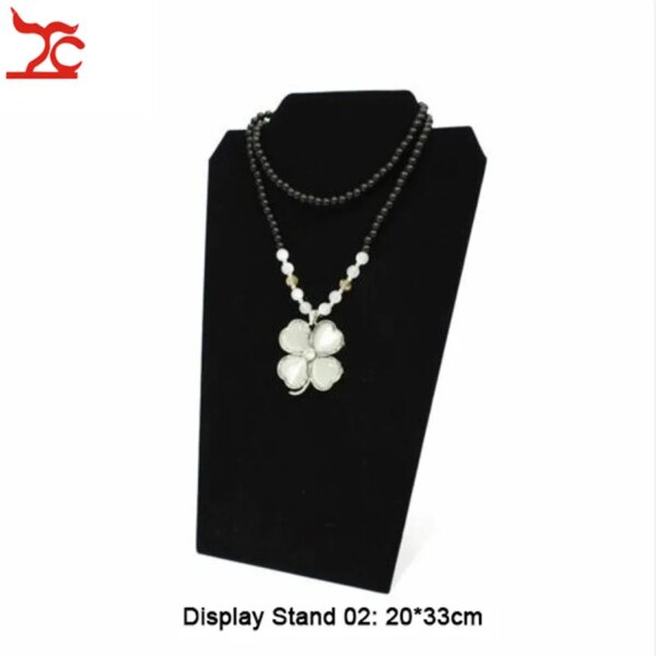 porte boucle d oreille Porte-bijoux en bois de la série Black Velvet, porte-bijoux, collier, support