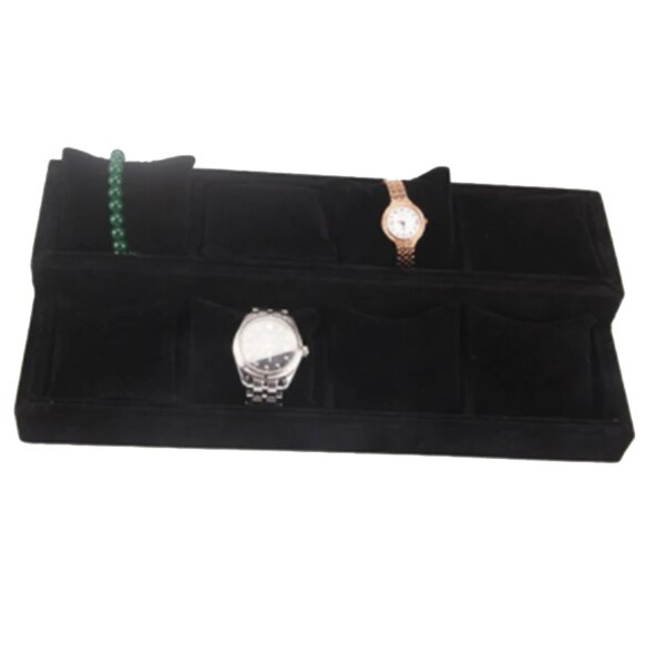 porte boucle d oreille Porte-bijoux en bois de la série Black Velvet, porte-bijoux, collier, support