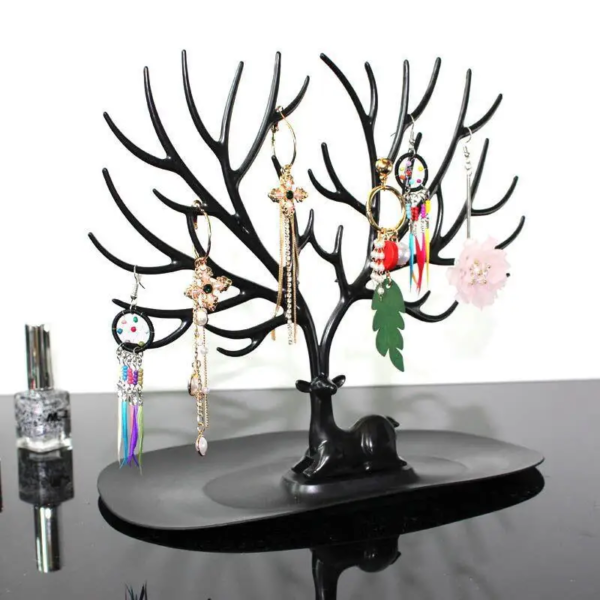 porte boucle d oreille Cerf boucles d'oreilles collier anneau pendentif Bracelet bijoux présentoir