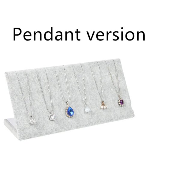 porte boucle d oreille Présentoir pour Colliers et Pendentifs, Organisateur de Bijoux pour Femme