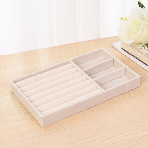 72673-76dc61.jpg porte boucle d oreille Présentoir de Bijoux, Design de Grille, Support de Rangement pour Bagues et Boucles d'Oreilles