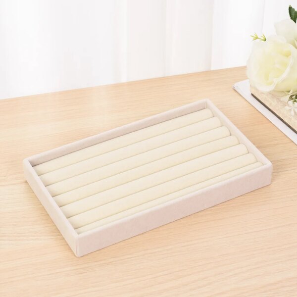 porte boucle d oreille Présentoir de Bijoux, Design de Grille, Support de Rangement pour Bagues et Boucles d'Oreilles