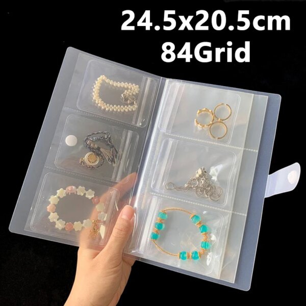 72711-965c9e.jpg porte boucle d oreille Sac d'albums de stockage d'évaluation de bijoux, boîtes à matiques de collier anti-d'effets
