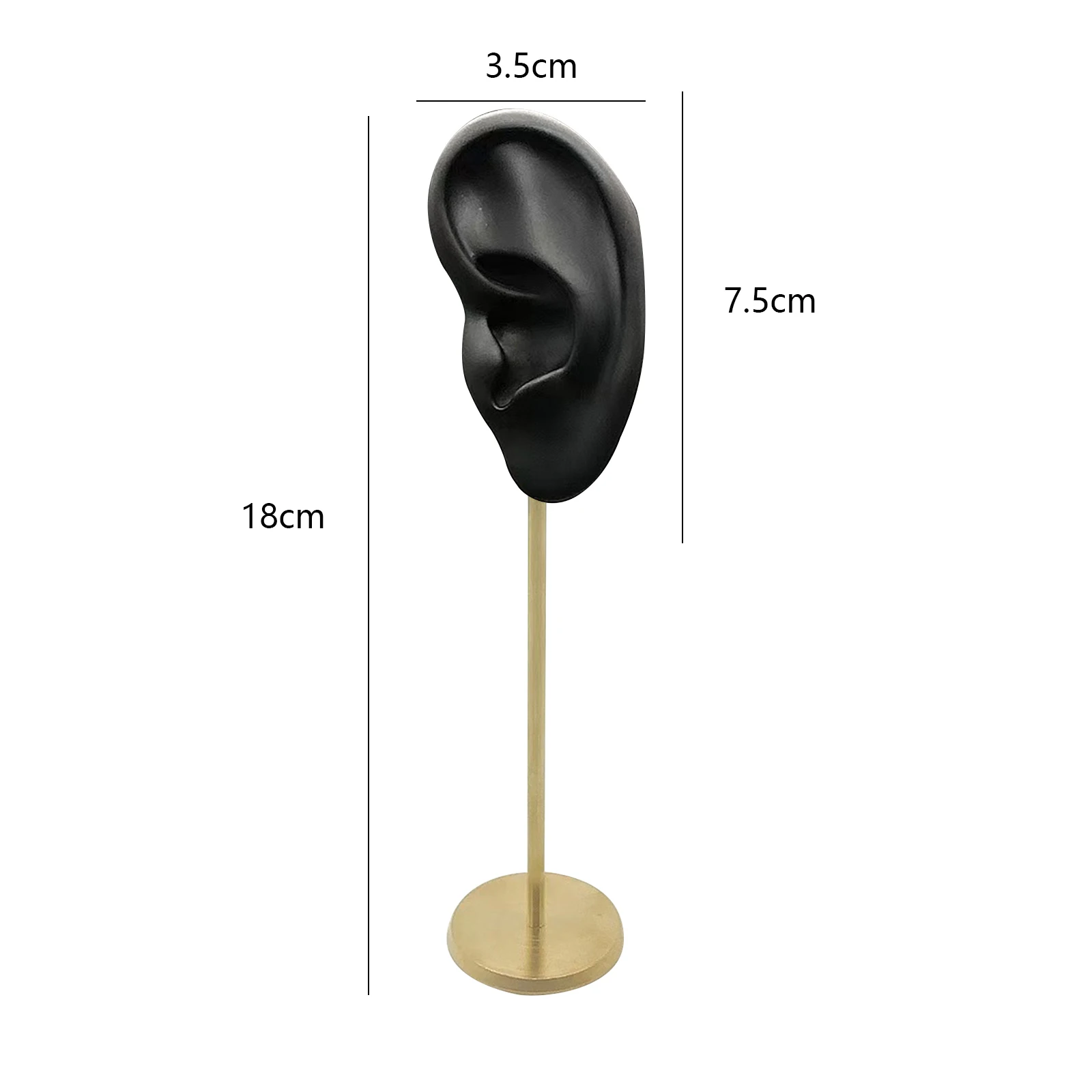 Left Ear Black B