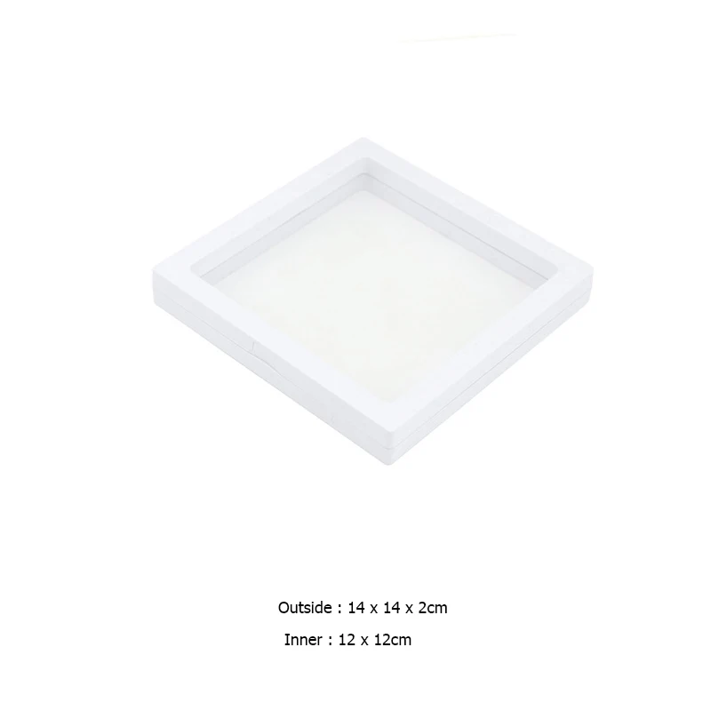White 14x14cm
