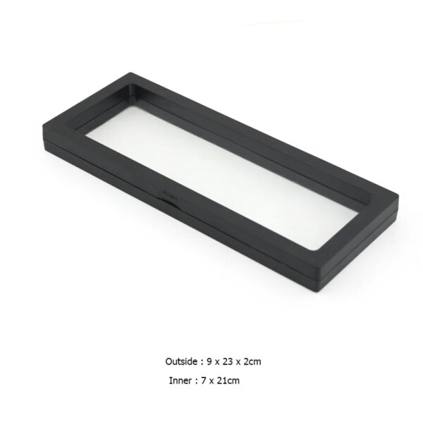 porte boucle d oreille Boîte de rangement de bijoux en film PE, étui d'emballage 3D