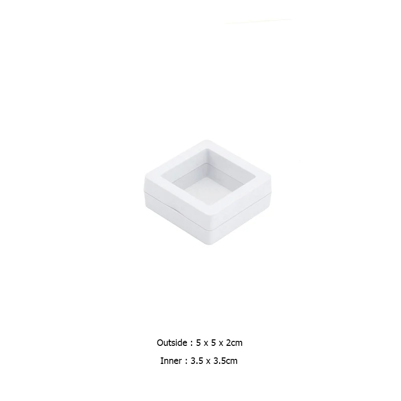White 5x5cm