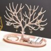 porte boucle d oreille , Présentoir de bijoux, support de rangement en forme d'arbre