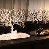 porte boucle d oreille , Présentoir de bijoux, support de rangement en forme d'arbre