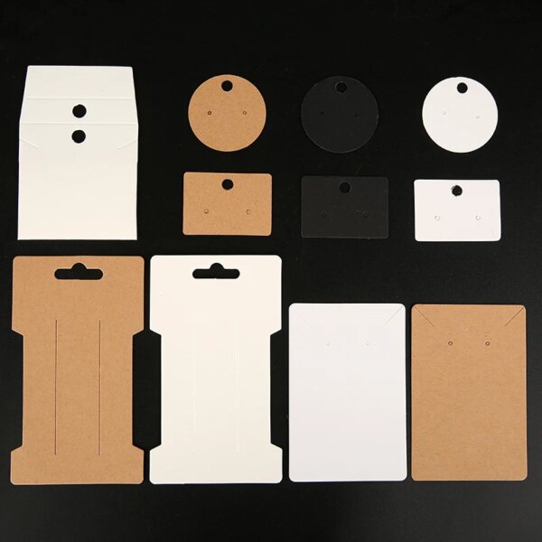 72981-80f8ad.jpg presentoir boucle d oreille 50 pièces/lot de cartes porte-boucle d'oreille en papier