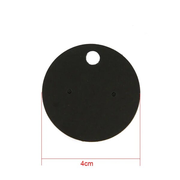 presentoir boucle d oreille 50 pièces/lot de cartes porte-boucle d'oreille en papier