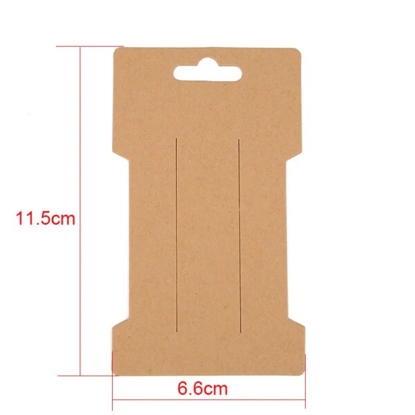 presentoir boucle d oreille 50 pièces/lot de cartes porte-boucle d'oreille en papier