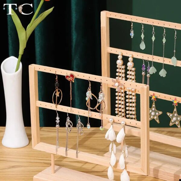 presentoir boucle d oreille de Rangement de Boucles d'Oreilles et de Boucles d'Oreilles, Rétro Simple