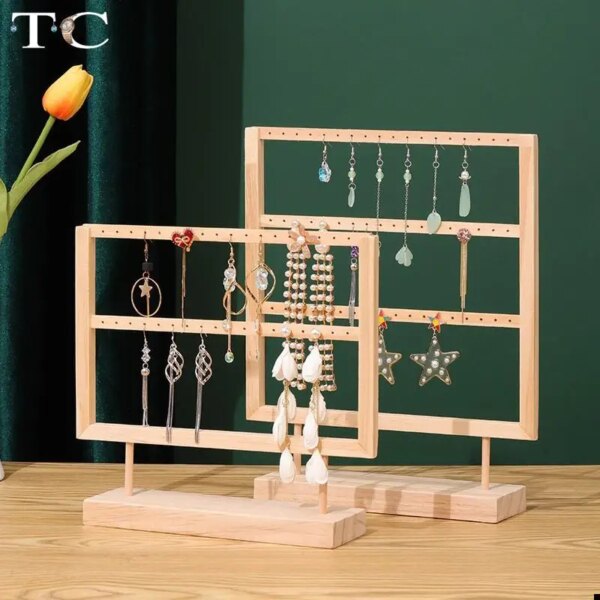 presentoir boucle d oreille de Rangement de Boucles d'Oreilles et de Boucles d'Oreilles, Rétro Simple
