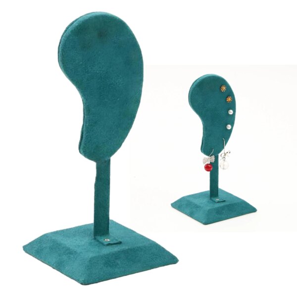 presentoir boucle d oreille présentoir à bijoux en forme d'oreille, support organisateur pour boucles d'oreilles