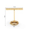 presentoir boucle d oreille Organisateur de bijoux Support en bois Bracelet boucle d'oreille