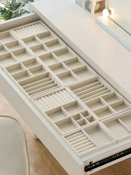 73150-162bfc.jpg presentoir boucle d oreille et à bijoux portable empilable, porte-bijoux exquis