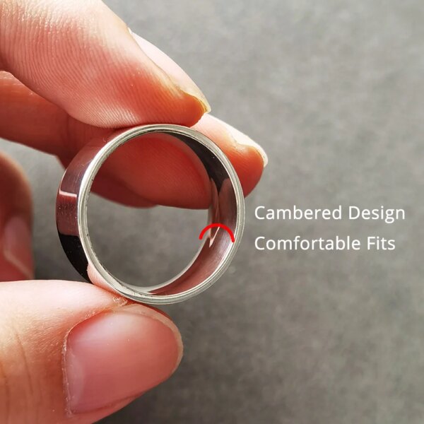 bague de fiançailles homme en argent Sterling 925 pour hommes et femme
