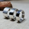 bague de fiançailles homme en argent Sterling 925 pour hommes et femme