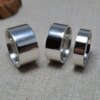 bague de fiançailles homme en argent Sterling 925 pour hommes et femme